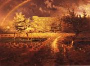 Jean Francois Millet spring oil on canvas